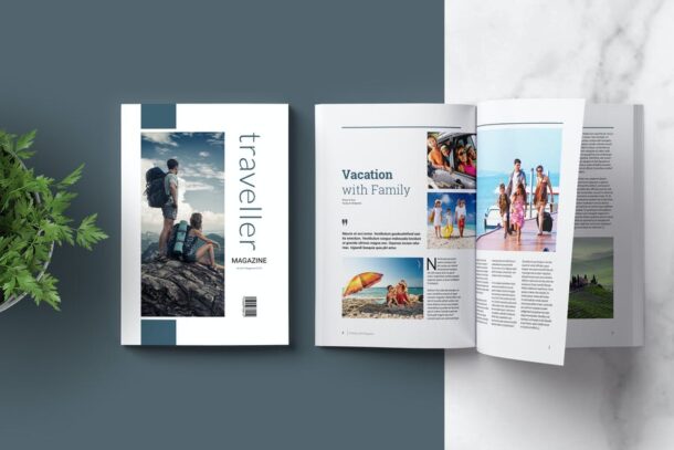 Indesign Magazine Template